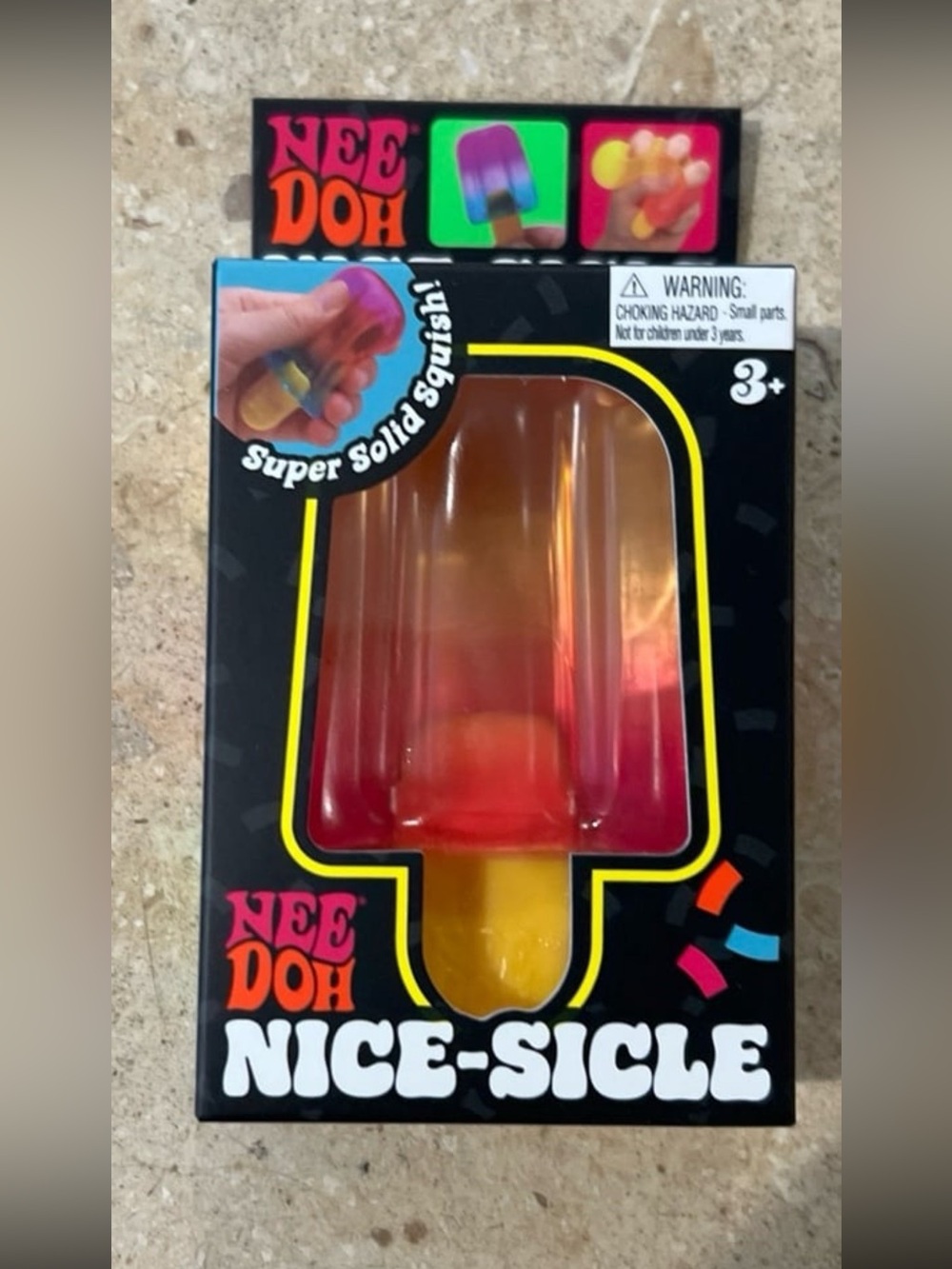 NeeDoh Nice-Sicle Popsicle Super Solid Squish